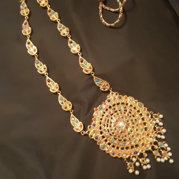 Beautiful vintage like necklace - Picture 3 of 6